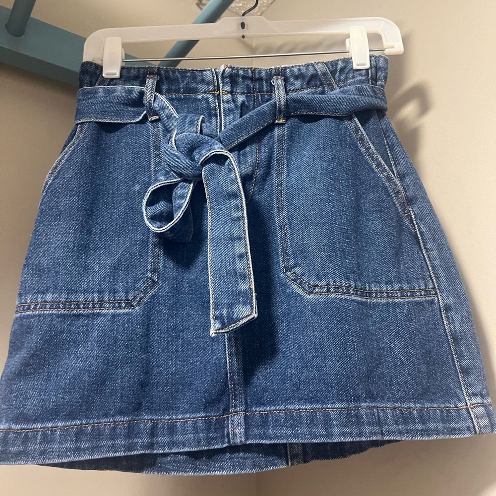 Denim Skirt Size Small Blue Jean Forever 21